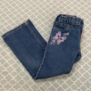 Girls size 4 jeans faded glory (334)